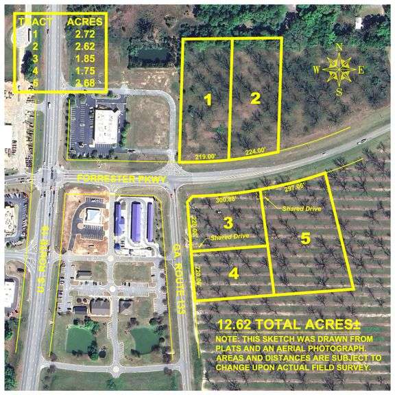 37.96+/- Acres - Flint Ventures Commercial Acreage