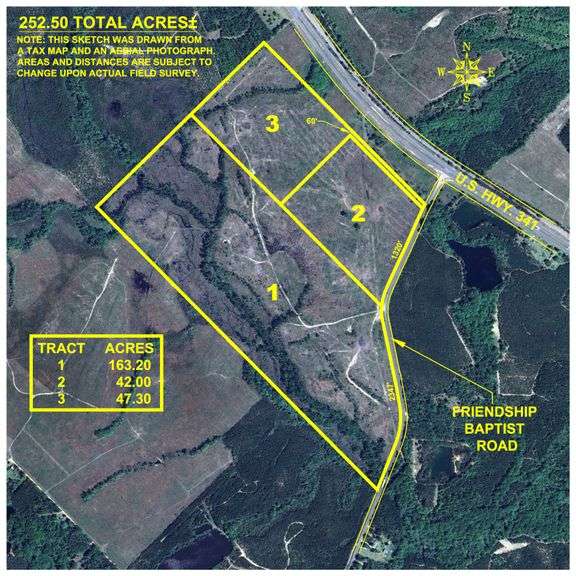 The Sugar Creek Tract - Premier Hunting & Investment Opportunity - 252+/- Acres in Dodge County, Georgia