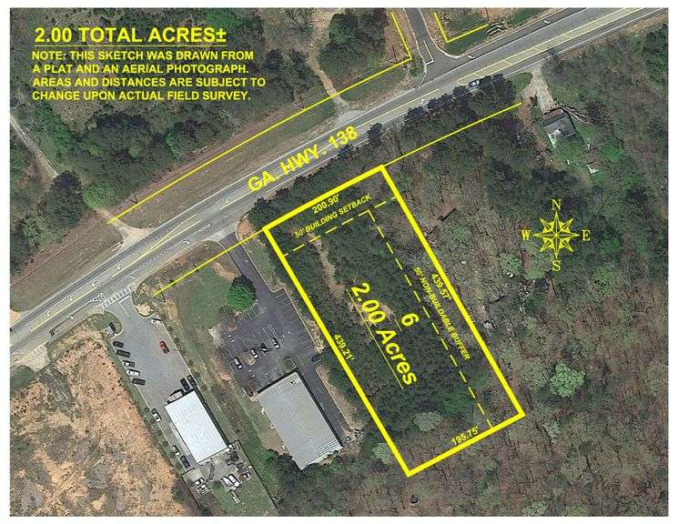 GA HWY-138 Commercial Tracts - 11.88 +/- Acres - Walton County Development Opportunity