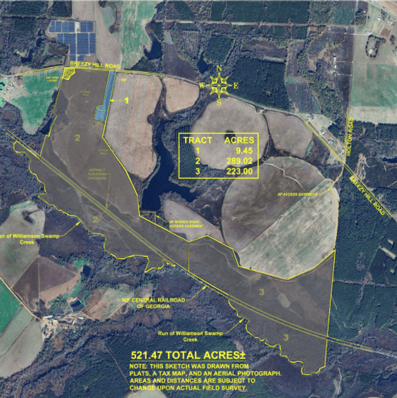 9.45+/- Acres & 2,231+/- SF Home w/ Improvements