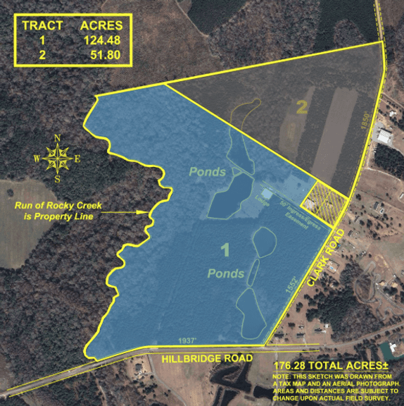 124.48+/- Acres & 6,546+/- SF Lodge