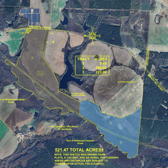 223+/- Acres
