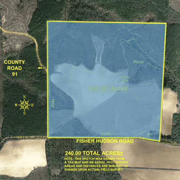 240+/- Acres