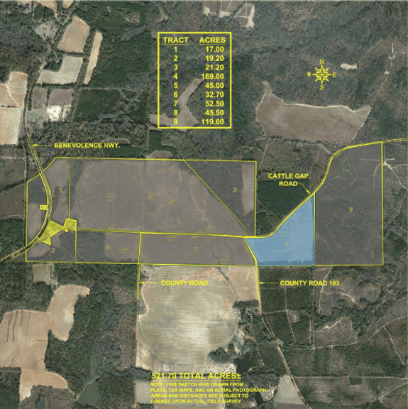 45.5 Acres