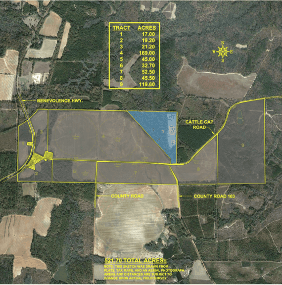 45+/- Acres
