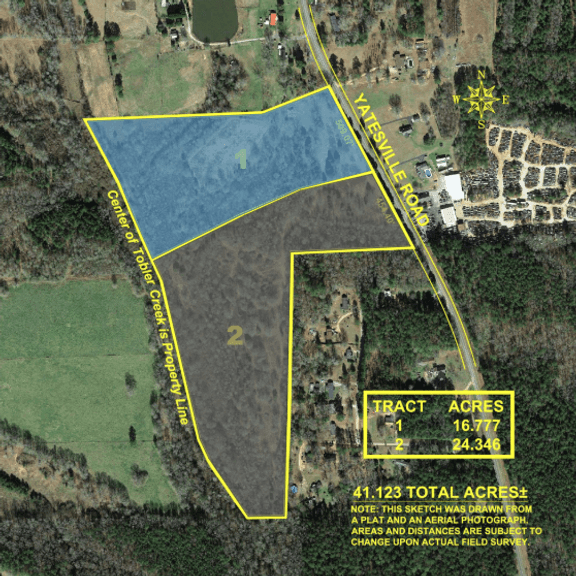 16.777+/- Acres