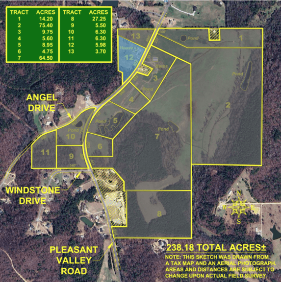 5.98+/- Acres with 3,463+/- SF Home