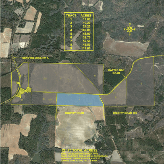 52.5+/- Acres