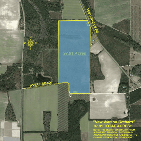 97.91+/- Acres