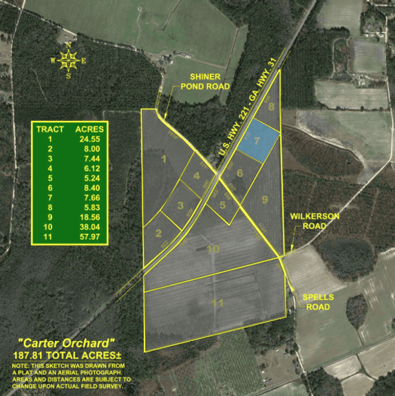 7.66+/- Acres