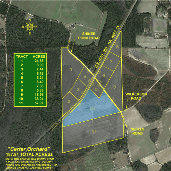 38.04+/- Acres