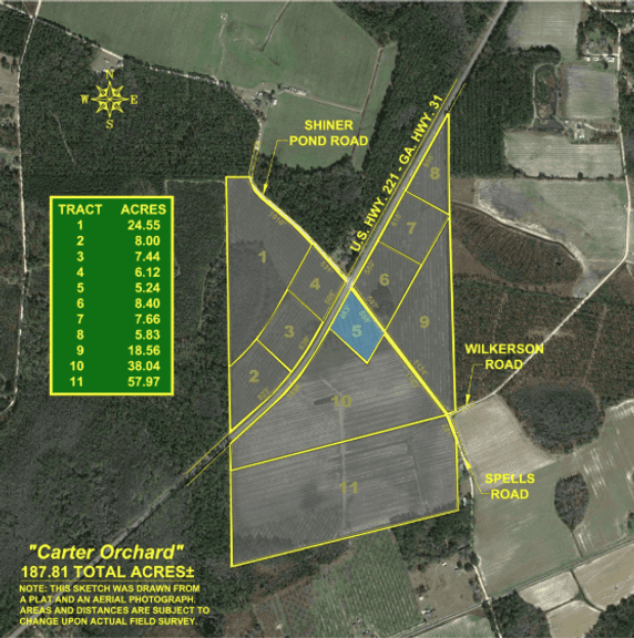5.24+/- Acres