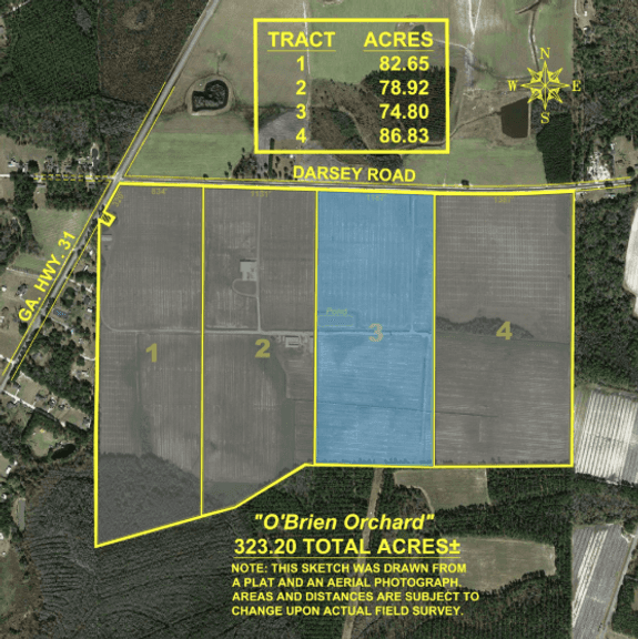 74.80+/- Acres