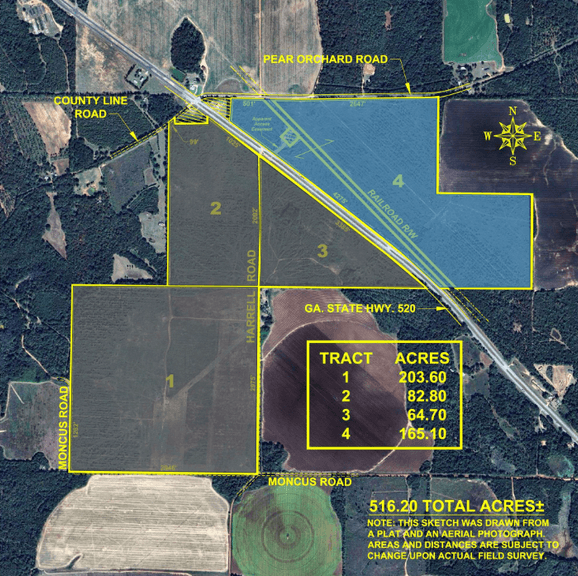 165.10+/- Acres