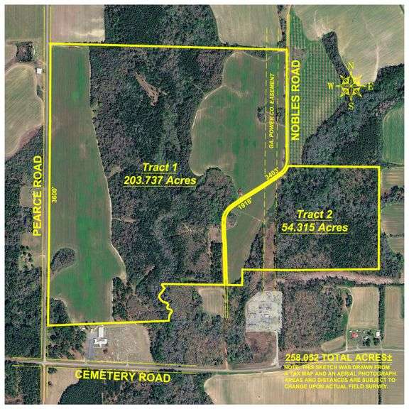 The Moore Farm - 258± Acres - Row Crop Farmland, Timber, Creek Bottoms, & Food Plots - Premier Recreational Tracts w/ Improvements