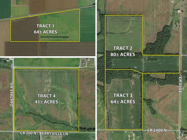  244AC CROPLAND RICHLAND, LAWRENCE, WABASH COUNTIES, ILLINOIS